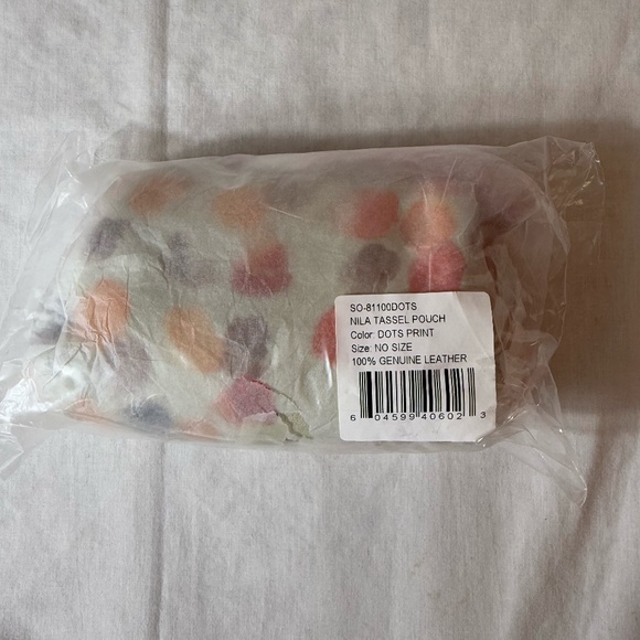 Nila Tassel Pouch Dot print - Picture 5 of 5